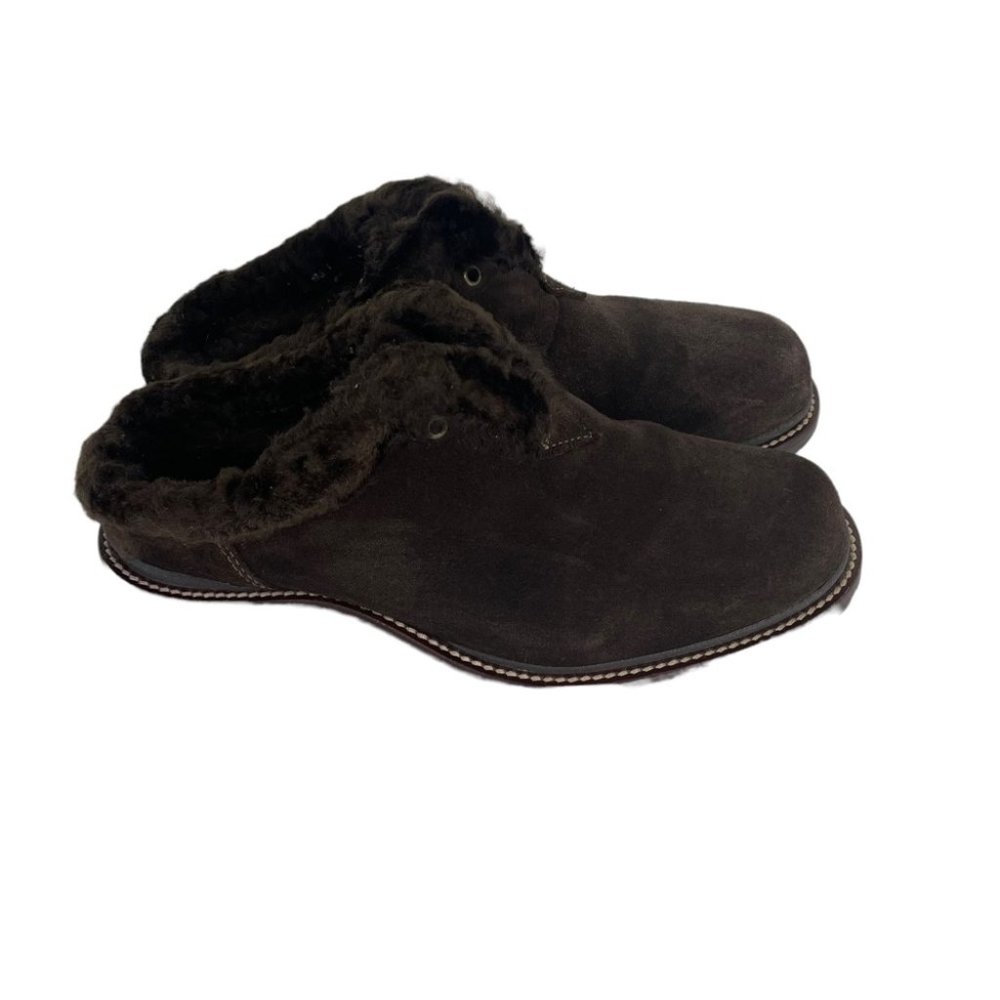 LL.Bean All Weather Suede Clogs 7.5 - Picture 4 of 7